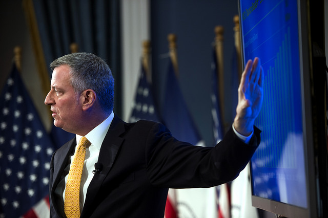 de blasio presents preliminary budget FY17