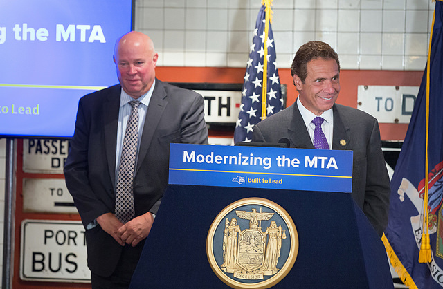 cuomo prendergast mta