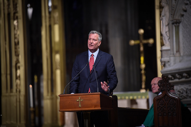 BdB church service podium