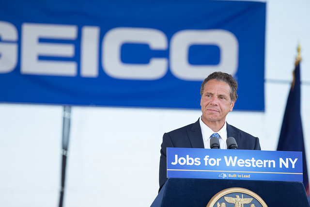 Cuomo Geico jobs econ dev