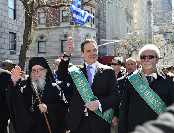 cuomo greek parade