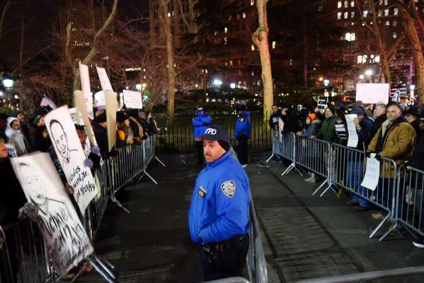 nypd photo protesters