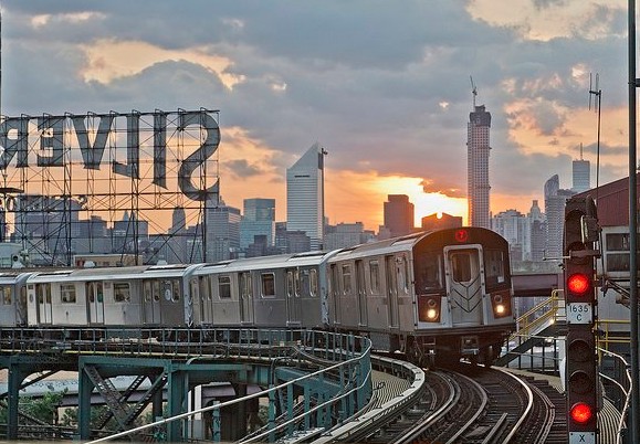 train sunset mta