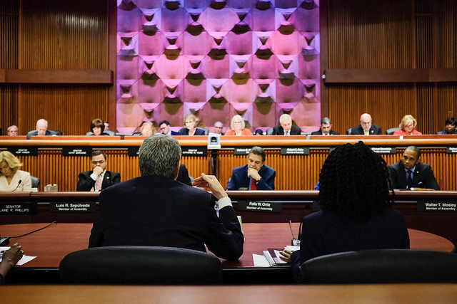 de Blasio Albany budget testimony