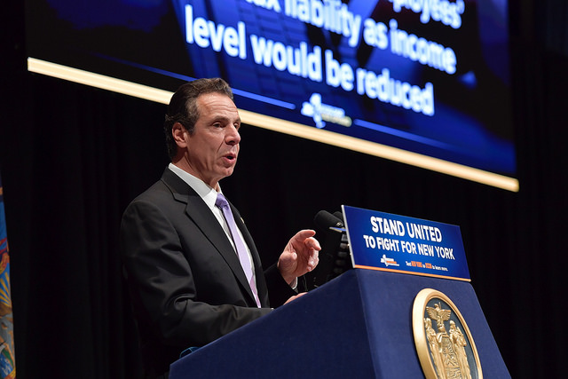 Cuomo budget presentation 2018