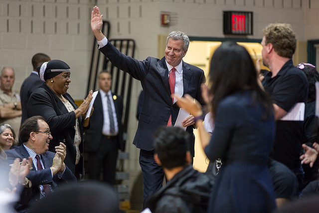 de blasio wave