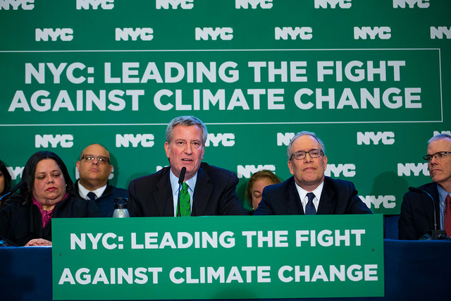 Stringer De Blasio climate budget