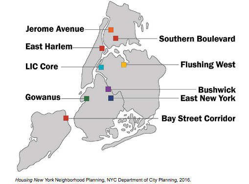 city rezonings map