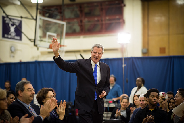 Mayor de Blasio campaign