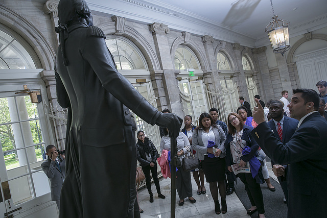 city hall statue