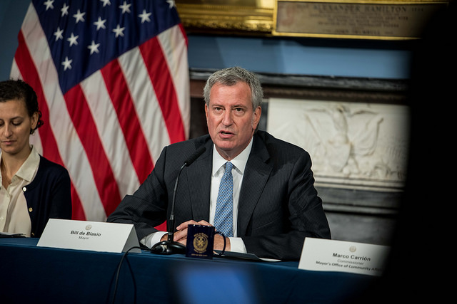 Mayor de Blasio City Hall 