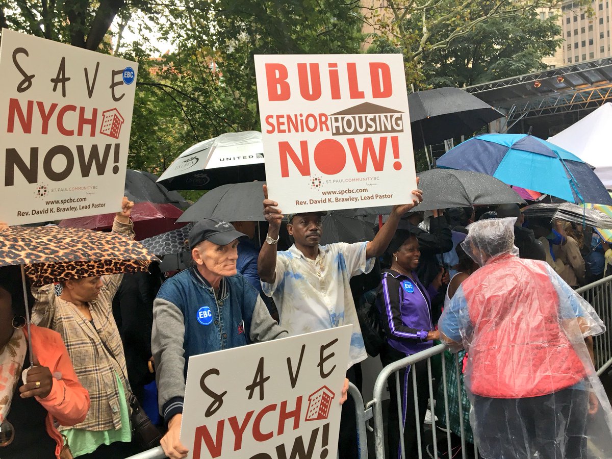 housing rally sign via nyccomptroller