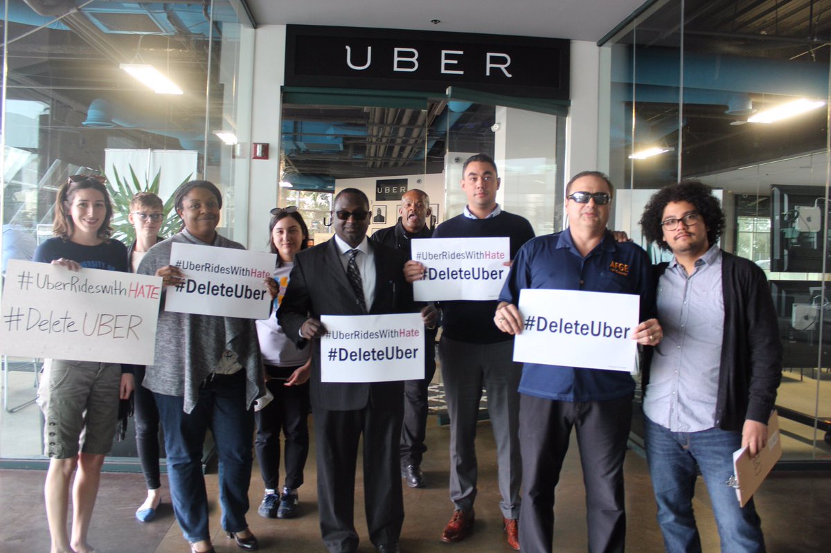 uber protest