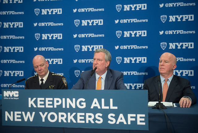 de Blasio NYPD