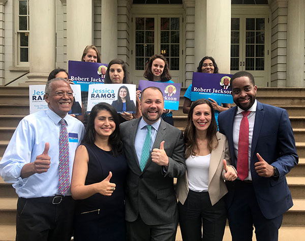 corey johnson jessica ramos robert jackson cityhall