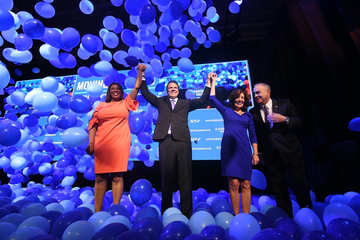 cuomo and ticket at convention