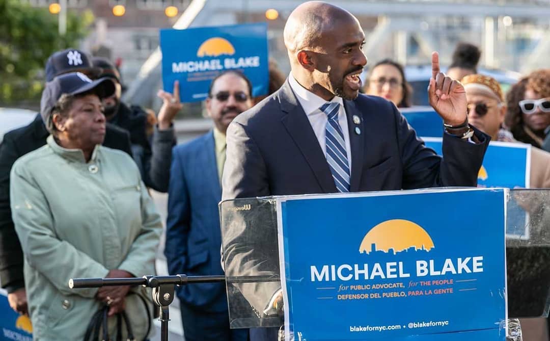 In Run for New York City Public Advocate, Blake Offers Federal and State Experience