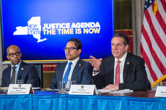 Cuomo state budget briefing