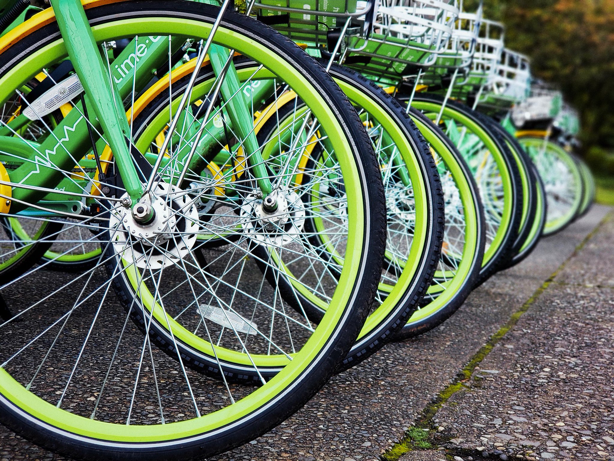 lime bikes