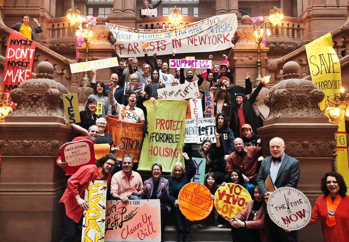 nyc loft tenants rally