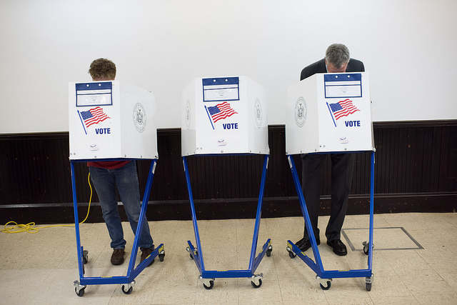 de blasio voting