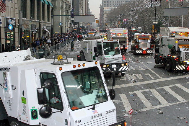 assist parade cleanup