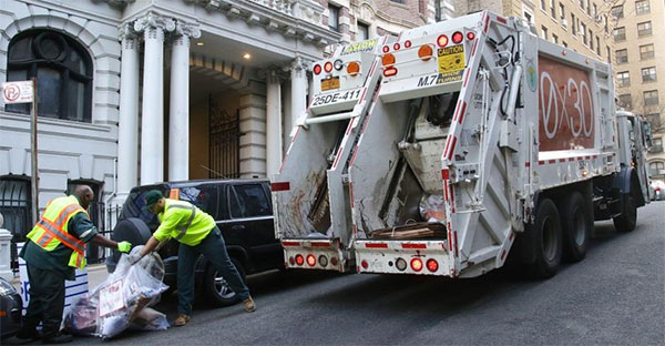 garbage truck jobs nyc