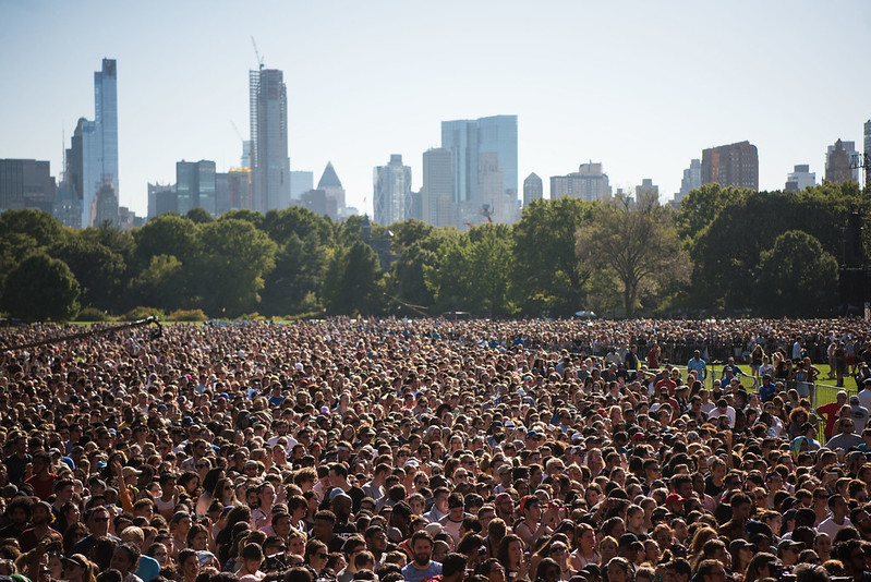 people New York City crowd