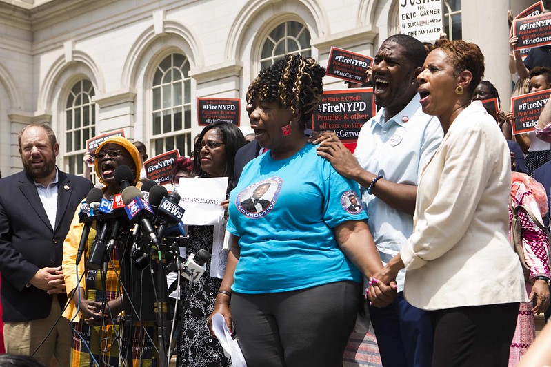 Eric Garner Gwen Carr City Council