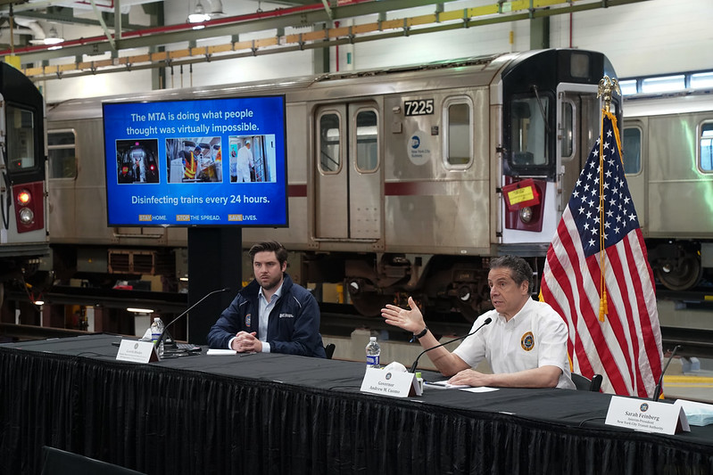 NYC's MTA keeps construction going during coronavirus crisis