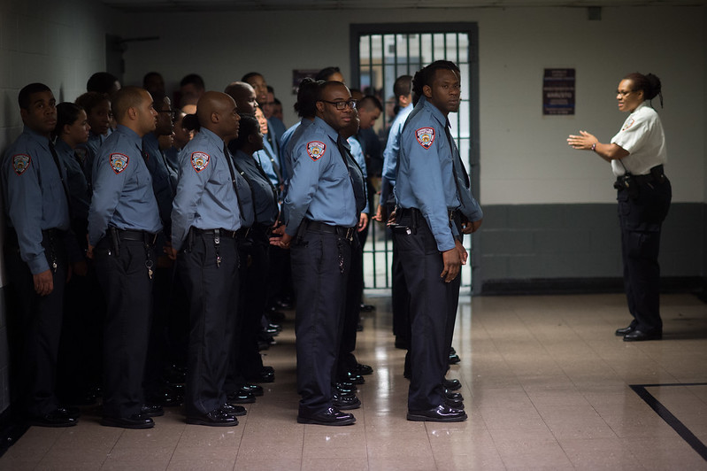 Rikers Island guards bars jail