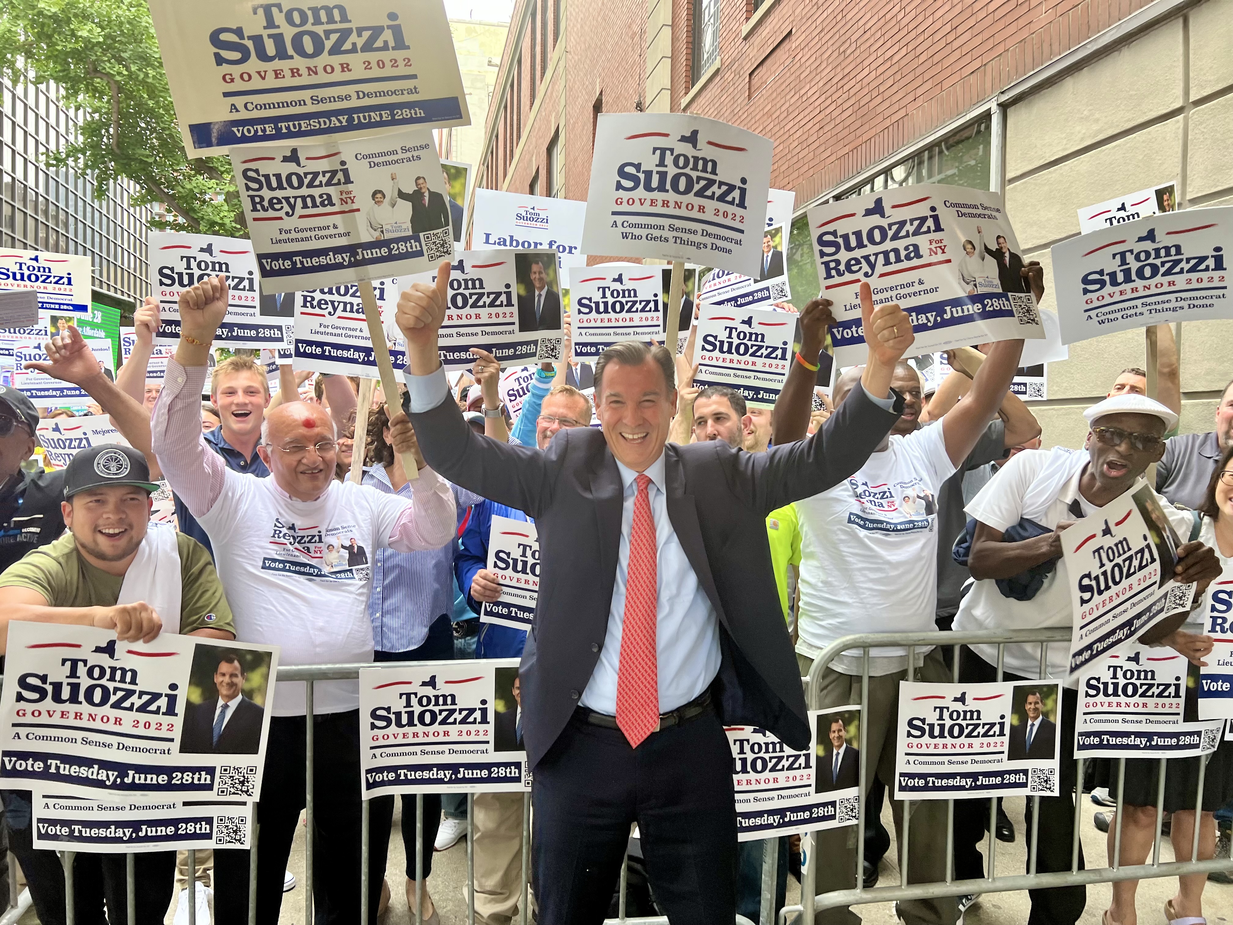 What is Tom Suozzi's Gubernatorial Campaign Platform?