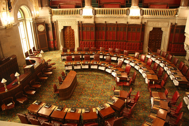State Senate Chambers New York