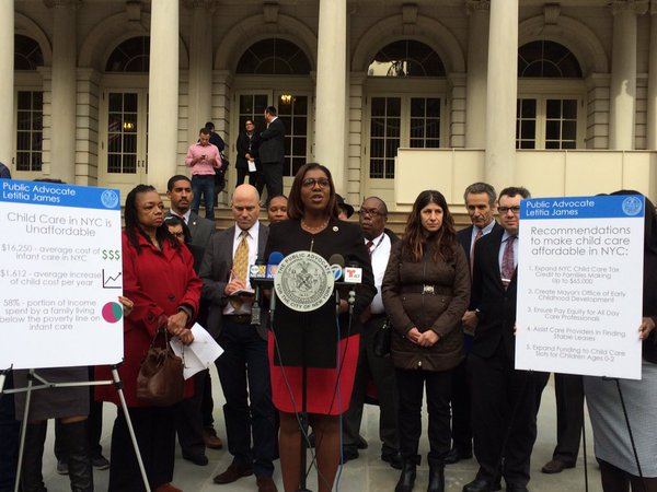 tish james presser childcare